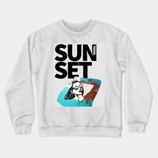 Sunset Travel Crewneck Sweatshirt